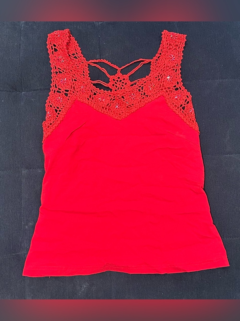 Vintage Collection Toko red tank top
